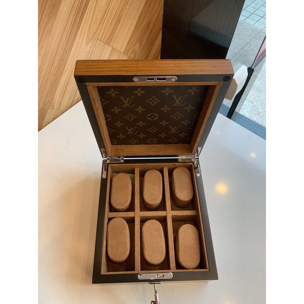 L*V คลาสสิก Retro Series กล่องนาฬิกากล่องเก็บนาฬิกา High-End Storage เฟอร์นิเจอร์ 3 ขนาดเสริมกล่องของขวัญบรรจุภัณฑ์