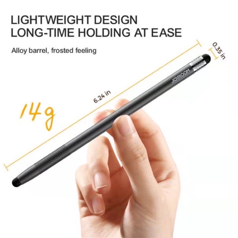 JOYROOM DR01 Passive Stylus Pen ปากกา สไตลัสแบบ Capacitive,ปากกา หน้าจอสัมผัส เลื่อน สัมผัสง่าย งานดีมีคุณภาพ