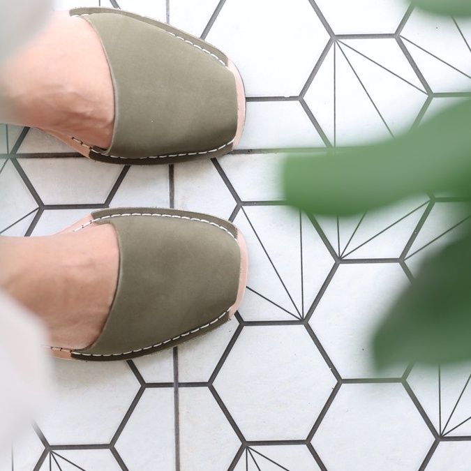 รองเท้า Pons รุ่น 510 สี Nubuck Kaki(E-004) ราคา ถูกที่สุด ดีลบีเคเค แกลเลอรีภาพที่ 6