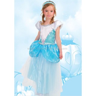 DF-003 ชุดแฟนซีเด็กผู้หญิง - ชุดเจ้าหญิง Cinderella Size-120/L(5-6Y)