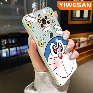 เคสซิลิโคนนิ่ม กันกระแทก ป้องกันกล้อง ลายการ์ตูนโดราเอมอนน่ารัก สําหรับ Xiaomi MI POCO X3 NFC POCO X3 Pro