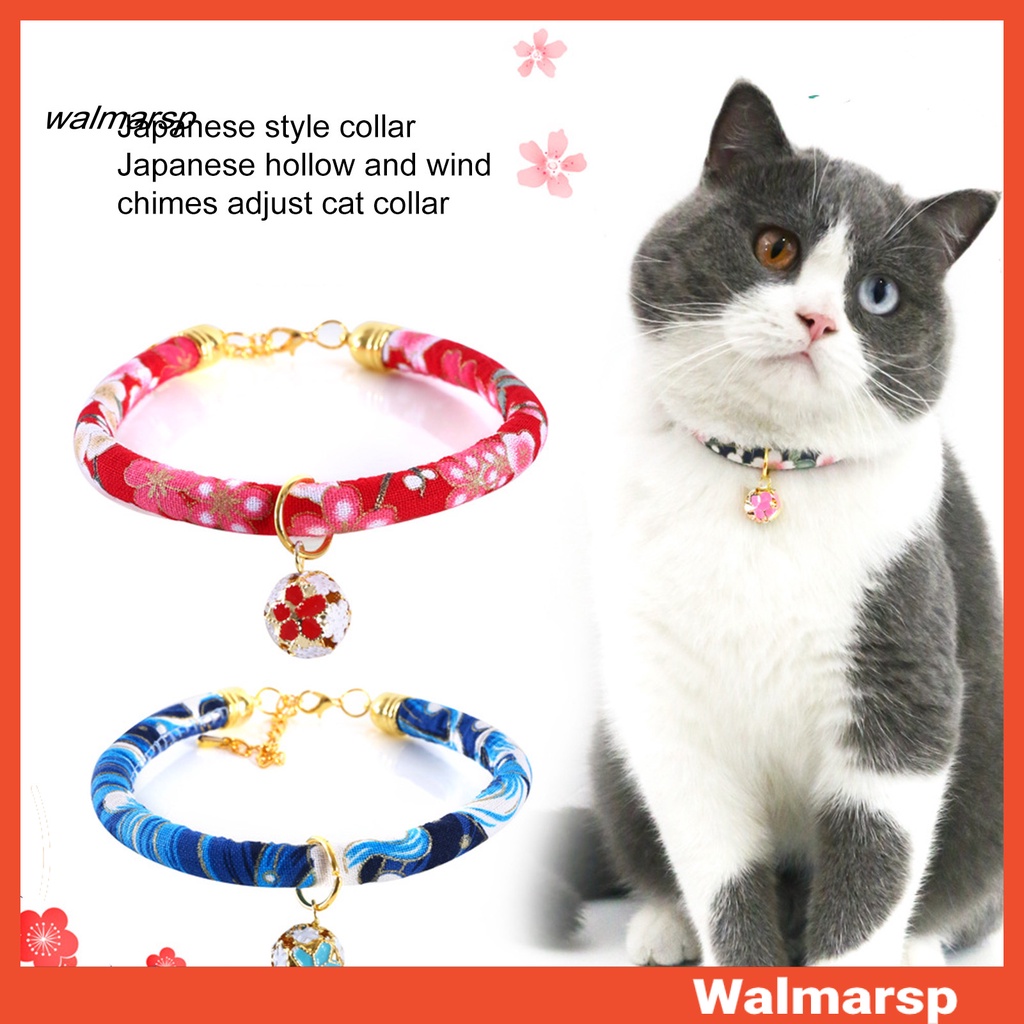 [WAP] ปลอกคอสัตว์เลี้ยงพร้อมกระดิ่งปรับได้ 3 สีสไตล์สุนัขสร้อยคอสําหรับใช้ในทุกวัน