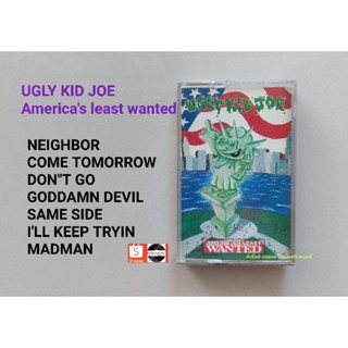 □มือ2 ugly kid joe เทปเพลง□ อัลบั้ม Americas least wanted ( ลิขสิทธิ์แท้ - แนว rock) .