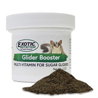 [ขนาดจริง2oz./แบ่งขาย18g.] Exotic Nutrition EN วิตามินสัตว์เลี้ยง Glider Booster (Multi-Vitamin) ชูการ์ไกลเดอร์