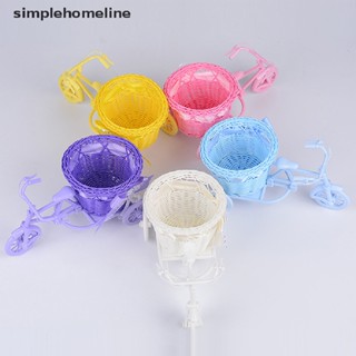 [simplehomeline] แจกันดอกไม้หวาย สามล้อ น่ารัก เครื่องประดับ สําหรับจักรยาน พร้อมส่ง