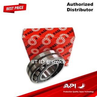 FAG 22218  E ตลับลูกปืนเม็ดหมอนแบบโค้ง เพลาตรง (SPHERICAL ROLLER BEARING) สำหรับเพลาขนาด 90 มิล