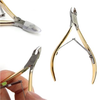 【AG】Stainless Steel Cuticle Nipper Dead Cutter Nail Art Manicure Tool