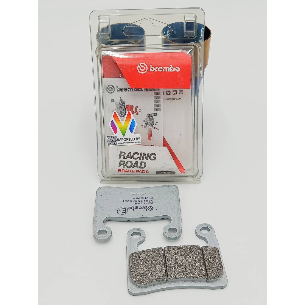 ผ้าเบรคหน้า Brembo Sinter Racing สำหรับ BMW S1000RR 2020+ R1250GS รหัส 07GR90SR