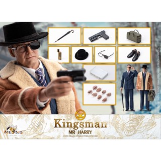 🛒 พร้อมส่ง ฟิกเกอร์ โมเดล ของสะสม BEE TOYS BE01 1/6 Kingsman - Mr Harry