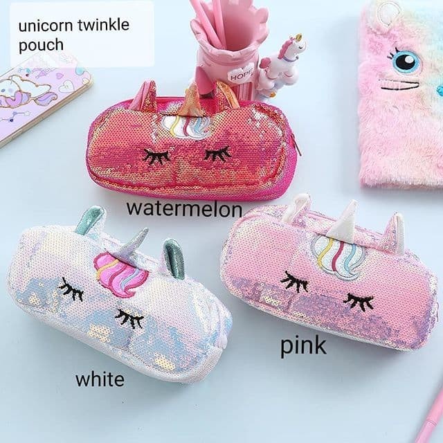 Tokyoberry UNICORN TWINKLE POUCH LITTLE PONY HP Horse Pencil Case