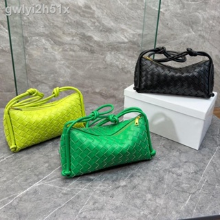 ﺴ[With Box] Bottega Veneta BV Braided Underarm Bag Womens Handbag Fashion Casual Shoulder Bag