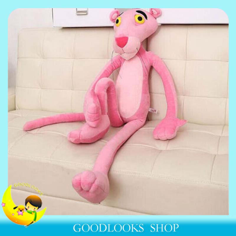 Dolls & Stuffed Toys 107 บาท 【Gd】ตุ๊กตา Naughty Pink Panther น่ารัก ขนาด 40 ซม. ของเล่นสำหรับเด็ก Mom & Baby