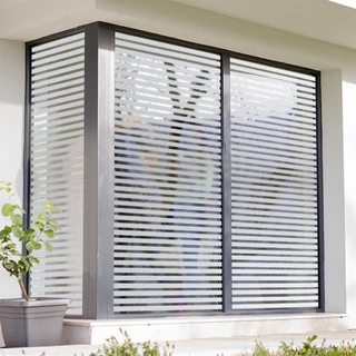 ฟิล์มติดกระจกสูญญากาศ Window film สติ๊กเกอร์ติดกระจกลายกั้นห้องสำนักงาน 60x120cm90x120cm120X200cm