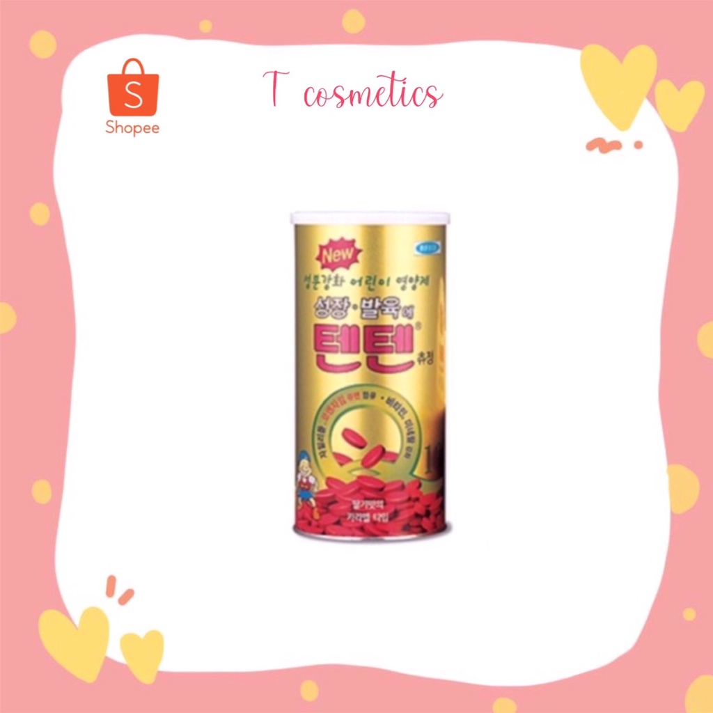 TENTEN VITAMIN วิตามินเทนเทน บำรุงร่างกาย เพิ่มความสูงไอดอลเกาหลีชอบมากenhypen 1กระปุก