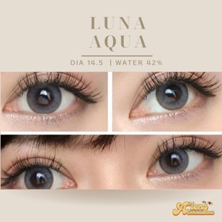 Luna aqua gray | คอนแทคเลนส์รายเดือน