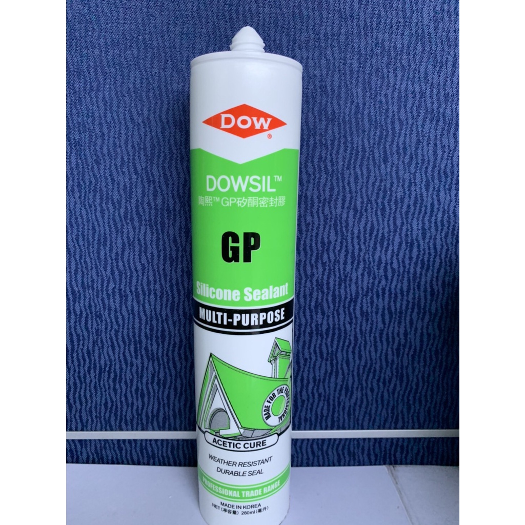 DOWSIL (Dow Corning) ซิลิโคนยาแนว Dowsil General Purpose ( GP ) สีใส 300 ML