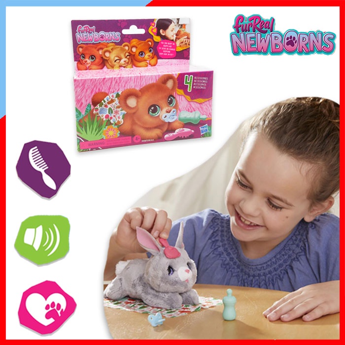 PE040-CH690 furReal baby Interactive Animatronic ของเล่นตุ๊กตาหมา ตุ๊กตาหมี กระต่ายหุ่นยนต์ สัตว์เลี