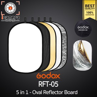 Godox Reflector RFT-05 5in1 - Oval Reflecter วงรี 5 in 1 - 60*90 , 80*120 , 120*180 cm.