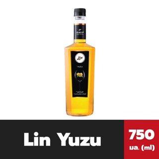 ลิน ไซรัป ส้มยูซุ  750 มล. (0903) Lin Yuzu Syrup