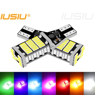 Iusiu T15 หลอดไฟท้าย ไฟตัดหมอก Led T10 W16W W5W 4014 3014 45SMD 24SMD 912 921 920 168 194 501 12v สําหรับรถจักรยานยนต์