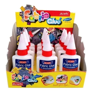 กาวติดผ้า กาวแรงยึดสูง ไฮ คราฟท์ ขนาด 40กรัม Hi Craft Fabric Glue 40g. (FG40) US.Station