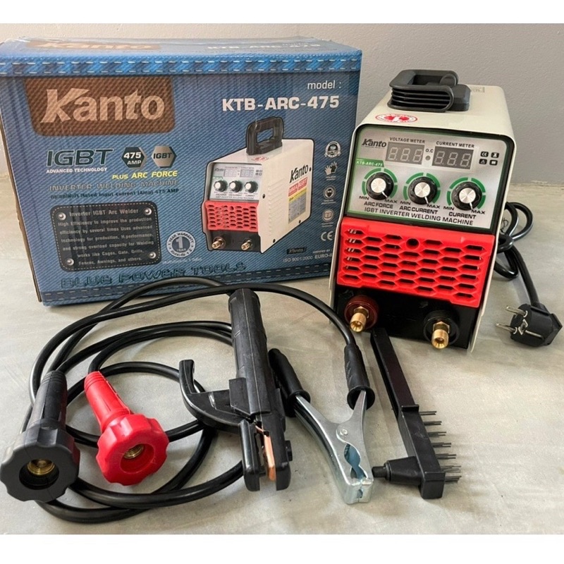 KANTO ตู้เชื่อมไฟฟ้า 475 แอมป์ KT-IGBT-475 ย้ำสินค้าของแท้ % มือใหม่น่าใช้มากๆ