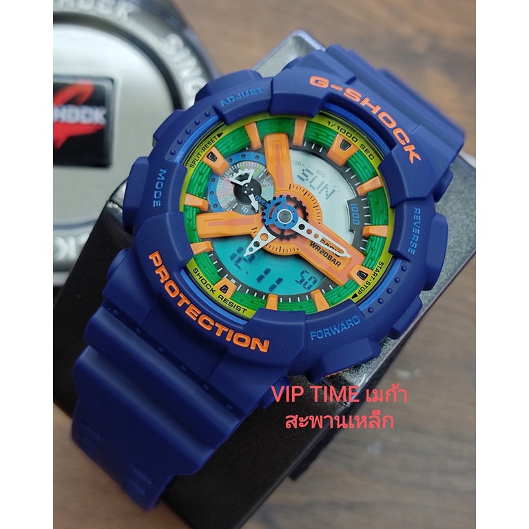 นาฬิกาข้อมือผู้ชาย Casio G-SHOCK GA-110 รุ่น GA-110FC-2 ประกัน cmg