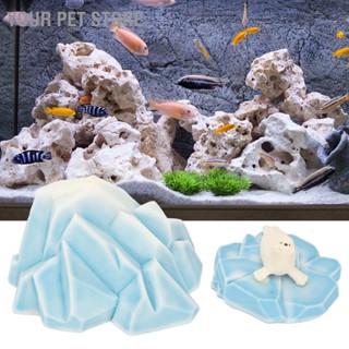 BYour Pet Store เครื่องประดับเรซิ่นธรรมชาติ สําหรับตกแต่งตู้ปลา น้ําจืด น้ําเค็ม