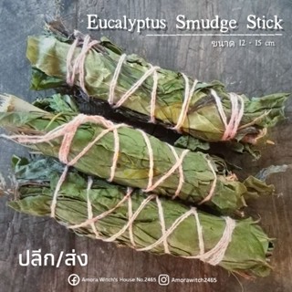 (New!!) Eucalyptus smudge stick แท่งสมุนไพรยูคาลิปตัส ชนิดใบยาว