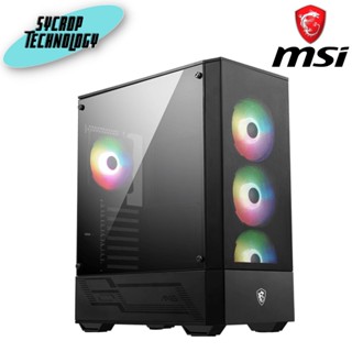 เคส CASE MSI MAG FORGE 112R (BLACK) (ATX) ประกันศูนย์ เช็คสิน้คาก่อนสั่งซื้อ