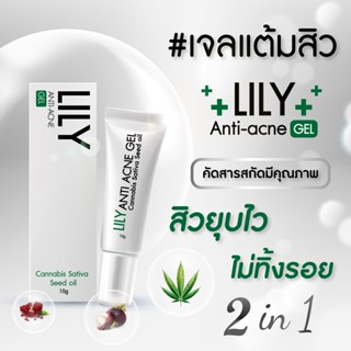 Lily เจลแต้มสิว Lily anti-acne gel แก้ปัญหา ครบจบ ไอเท็มที่ไม่ควรพลาด