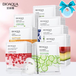 yanim6789 มาส์กคอลลาเจนสูตรผลไม้ Bioaqua Collagen Mask มาส์กหน้าขาวเนียนใส ผิวเนียนนุ่ม NO.COS009-010