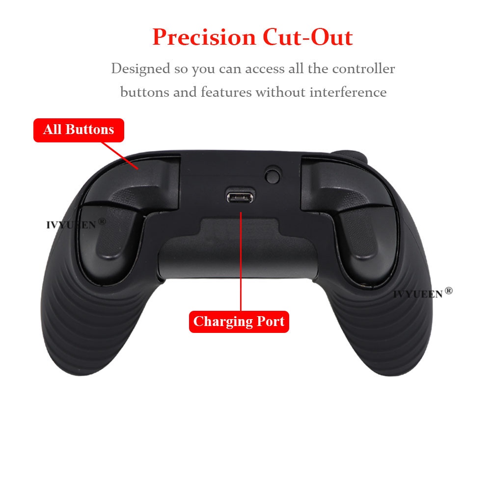 Ivyueen Anti-Alip Skin สําหรับ XBox Series XS Core Controller เคสซิลิโคน XSX XSS ฝาครอบป้องกัน