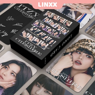 Linxx โปสการ์ดอัลบั้ม ITZY CHESHIRE Lomo Card Kpop 55 ชิ้น