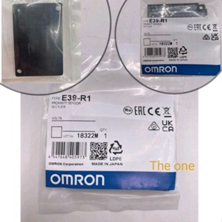 &lt;ส่งทุกวัน🇹🇭&gt; E39-R1 PROXIMITY SENSOR แผ่นสะท้อน omron ใหม่ พร้อมส่ง