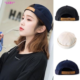 Luckybabys&gt; Letter Adjustable Men Women Skullcap Sailor Baseball Cap Beanies Brimless Hat new