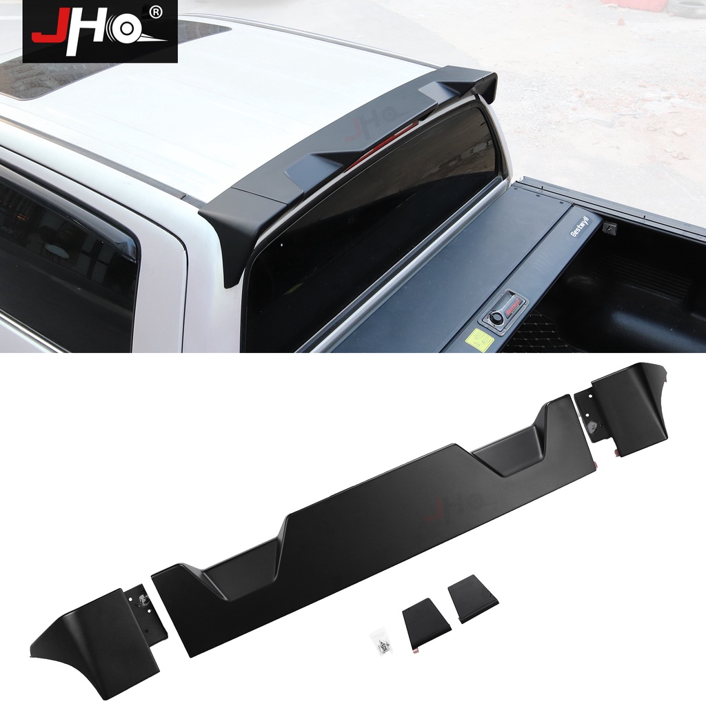 Jho Car Tail Refit Roof Top Rear Window Spoiler Wing For Toyota Tundra 2014-  2018 2017 2016 2015 Accessories -