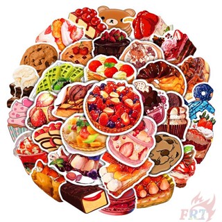 50 ชิ้น / ชุด ❉ สติกเกอร์ Delicious Desserts Series 01 สําหรับติดตกแต่ง ❉ สติกเกอร์ Doodle แฟชั่น กันน้ํา DIY