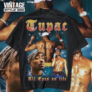 เสื้อวง Tupac 🔥🔥🔥🔥🔥🔥 ป้าย Hiptrack จะเป็นตะเข็บเดี่ยวผ้าหนาคอหนาเนื้อผ้าดี สวย!!! 12_35