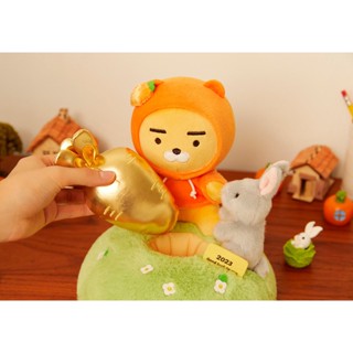 🎀【พร้อมส่ง】 KAKAO FRIENDS 2023 Lucky Golden Carrot Ryan Plush Toy