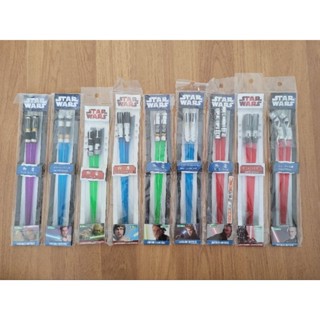 Star Wars Lightsaber Chopstick งานปี 2009-2011 แท้100% หายากมากครบชุด