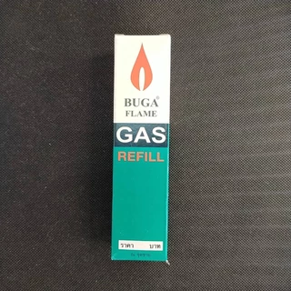 แก๊สกระป๋องเติมไฟแช็ก Buga Gas Refill แก๊สเติมไฟแช็ก แก๊สไฟแช็ก 3 ขนาด 50g / 130g / 300g