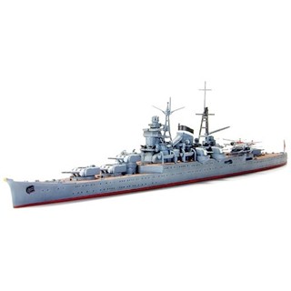 [ชุดโมเดลสเกลประกอบเอง] TAMIYA 31344 1/700 JAPANESE LIGHT CRUISER KUMANO โมเดลทามิย่าแท้ model