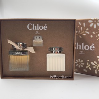 น้ำหอม CHLOE Signature Gift Set EDP 75ml + Body Lotion 100 ml + mini 5ml