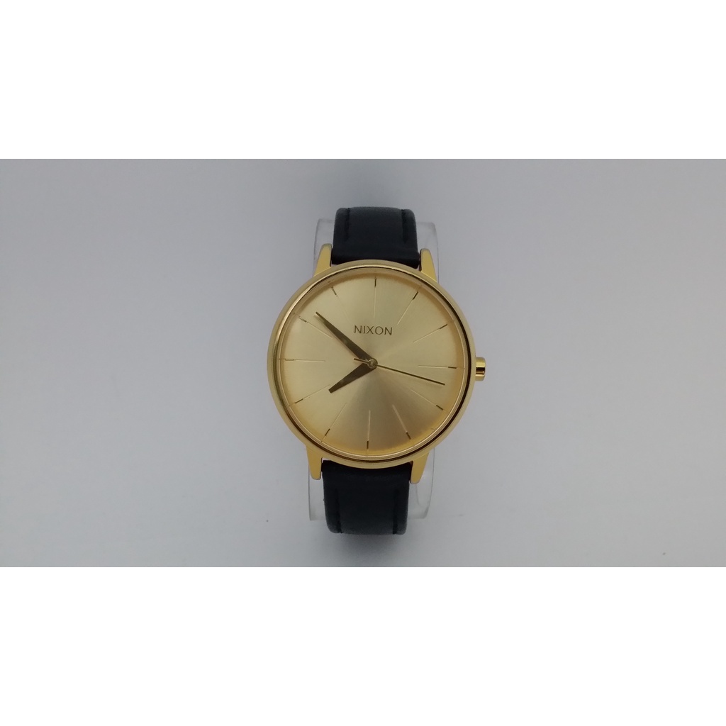 นาฬิกา NIXON MEN'S KENSINGTON GOLD TONE BLACK (มือสองสภาพดี)