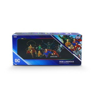 RGB Mouse Pad Gaming ลิขสิทธิ์แท้ Justice League