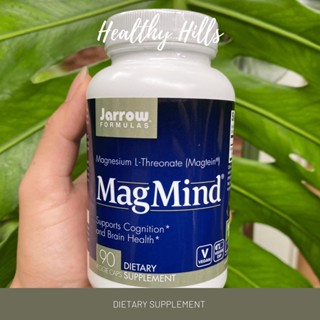 Jarrow Formulas MagMind แมกนีเซียมธรีออเนท Magnesium L-Threonate (Magtein) 90 Veggie Caps