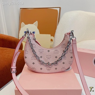 ♞∋2022 new girl powder classic old flower armpit bag fashion casual shoulder messenger bag womens bag
