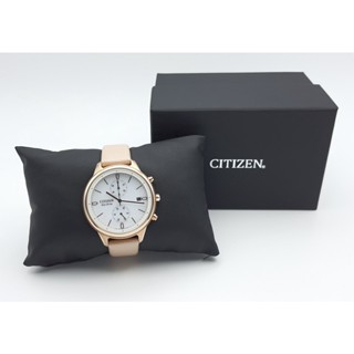 นาฬิกา CITIZEN WOMENS FB2003-05A ECO DRIVE 39 MM CHRONOGRAPH พร้อมกล่อง (ใหม่)