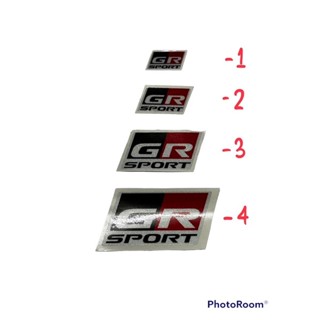 TOYOTA GR SPORT 3M LOGO STICKER ALTIS VIGO FORTUNER YARIS CAMRY สะท้อนแสง ROCCOR โตโยต้า สติ๊กเกอร์ อัลติส จีอาร์สปอร์ต